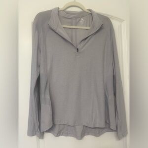 NWT Etonic Light Purple Atheltic Fitted 1/4 Zip Pullover